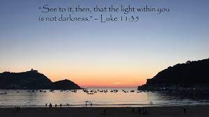 Church of the Apostles UCC - "Spark Note" 22: The light within you is not  darkness. | Facebook